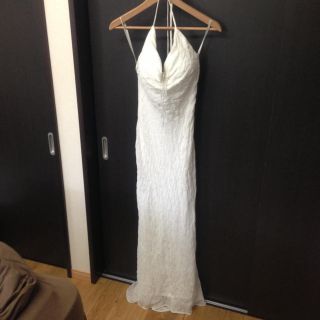 美品 細身のドレス白(その他ドレス)