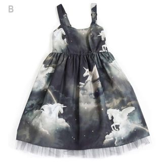 ミルク(MILK)の新品未使用♡ミルク Fantastic dress ブラックスカイ(ひざ丈ワンピース)