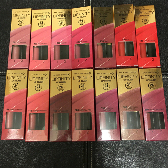 MAXFACTOR(マックスファクター)のMAX  FACTOR LIPFINITY お選びください！ 纏め買いがお得！ コスメ/美容のベースメイク/化粧品(口紅)の商品写真