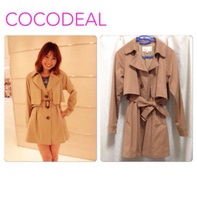 COCO DEAL(ココディール)のCOCODEAL♡トレンチコート レディースのジャケット/アウター(トレンチコート)の商品写真