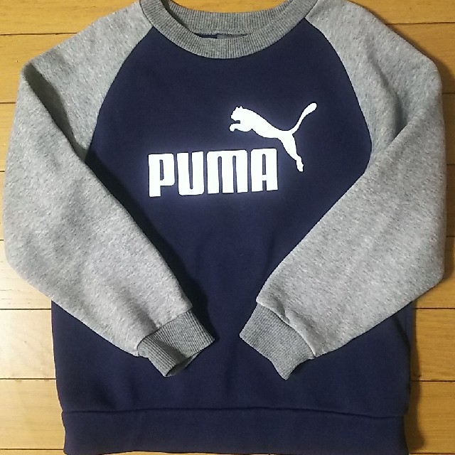 PUMA(プーマ)の★ PUMA トレーナー 130 ★ キッズ/ベビー/マタニティのキッズ服男の子用(90cm~)(Tシャツ/カットソー)の商品写真