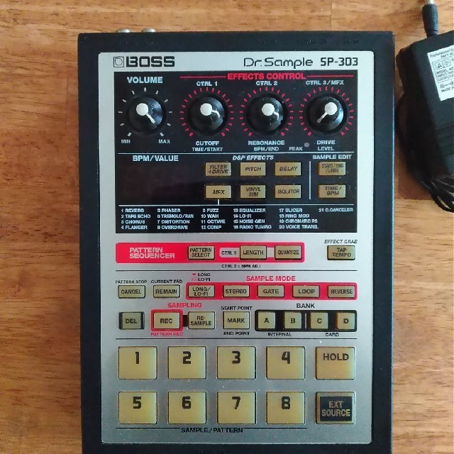 boss sp-303　サンプラー