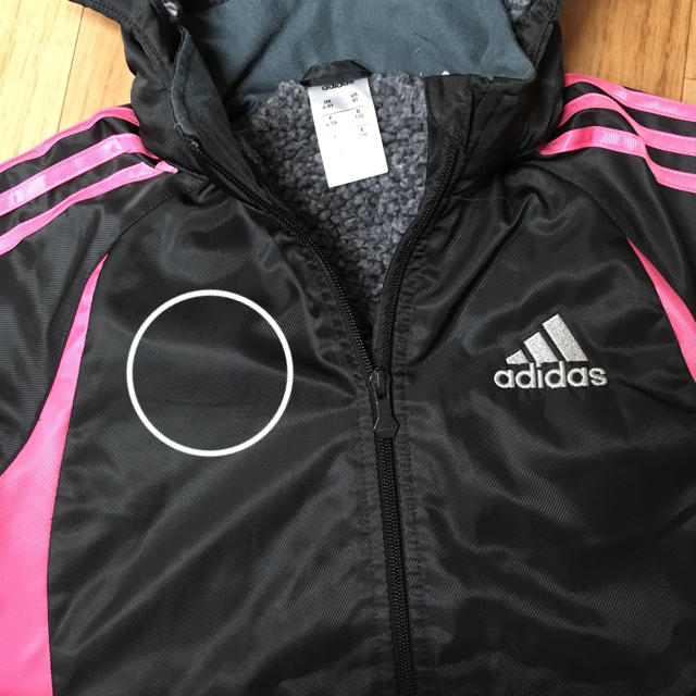 adidas(アディダス)のきらきらぼし様専用です キッズ/ベビー/マタニティのキッズ服女の子用(90cm~)(コート)の商品写真