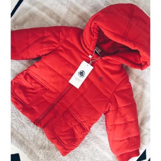 プチバトー(PETIT BATEAU)の新品未使用タグ付き プチバトー ダウン(ジャケット/コート)