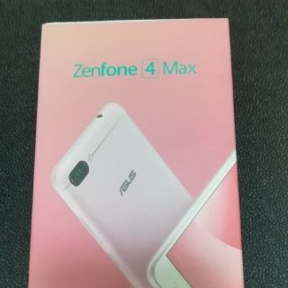 エイスース(ASUS)の【新品未開封】ASUS ZenFone 4 Max ローズピンク(スマートフォン本体)