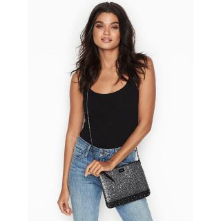 ヴィクトリアズシークレット(Victoria's Secret)のVictoria's Secret グリッターメッシュスリム ショルダーポーチ(ショルダーバッグ)