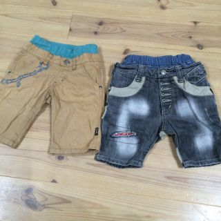 エフオーキッズ(F.O.KIDS)のJUNKSTOREハーフパンツ２点セット(その他)