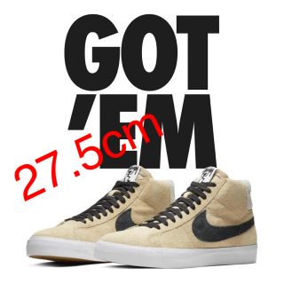 ナイキ(NIKE)のNIKE STUSSY LANCE SB ズーム ブレザー MID 27.5cm(スニーカー)