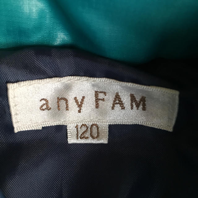 anyFAM(エニィファム)のsale‼️120cm☆中綿フード付きジャケット キッズ/ベビー/マタニティのキッズ服男の子用(90cm~)(ジャケット/上着)の商品写真