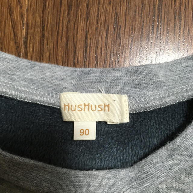 HusHush(ハッシュアッシュ)のHUSHUSH ワンピース 90 キッズ/ベビー/マタニティのキッズ服女の子用(90cm~)(ワンピース)の商品写真