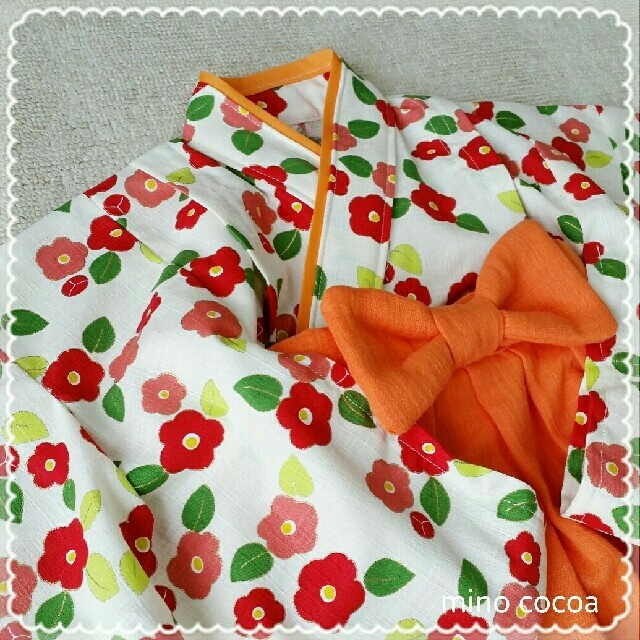 ＊完成品販売＊handmade baby HAKAMA 70-80cm