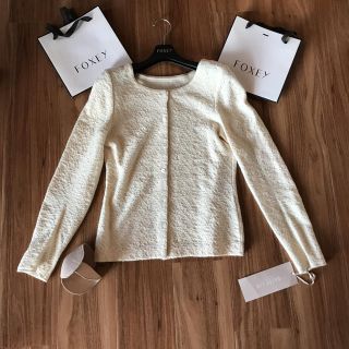 フォクシー(FOXEY)の♡極美品♡ DAISY LIN for PARISウールカーディガン(カーディガン)