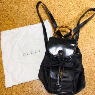 グッチ(Gucci)のGUCCI バンブーリュック☆彡.(リュック/バックパック)