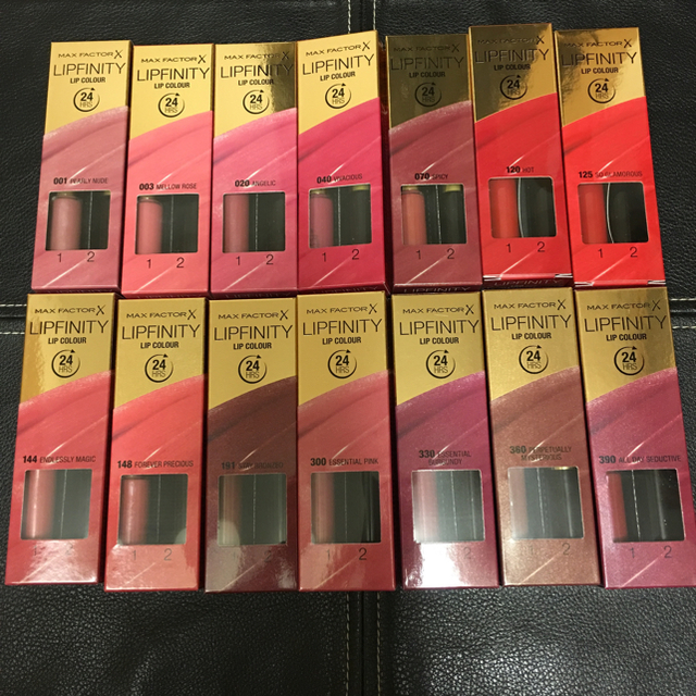 MAXFACTOR(マックスファクター)のMAX  FACTOR LIPFINITY 各色 まとめ買いがお得！ コスメ/美容のベースメイク/化粧品(口紅)の商品写真