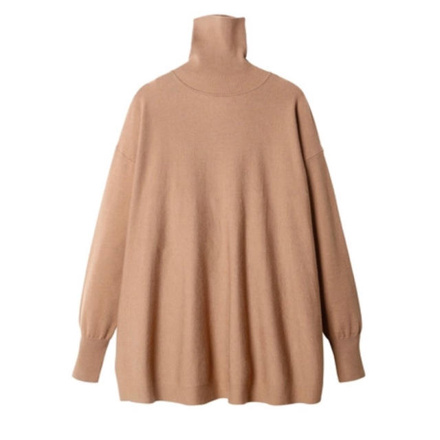 LE CIEL BLEU(ルシェルブルー)のNew Basic Box Knit TOPS タートルネックニットセーター レディースのトップス(ニット/セーター)の商品写真