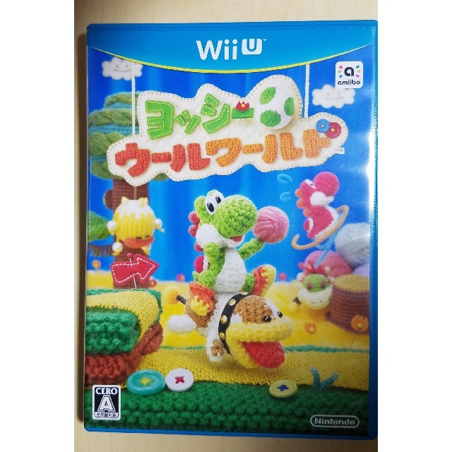 Wii U(ウィーユー)のWIIU ヨッシー　ウールワールド エンタメ/ホビーのゲームソフト/ゲーム機本体(家庭用ゲームソフト)の商品写真