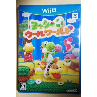 ウィーユー(Wii U)のWIIU ヨッシー　ウールワールド(家庭用ゲームソフト)