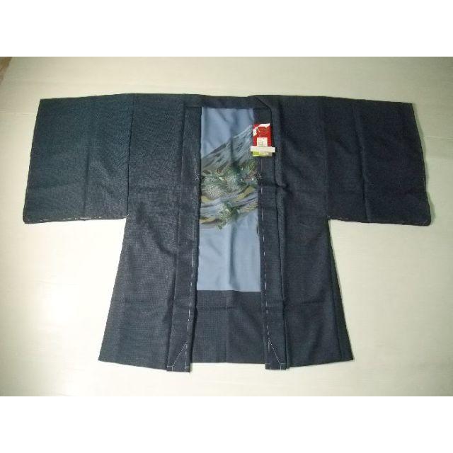 男物着物・羽織ウールアンサンブル 富士山龍 新品 送料込み wl022 メンズの水着/浴衣(着物)の商品写真