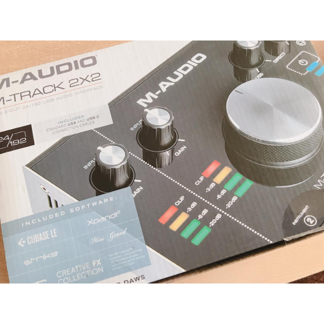 もんちゃん様 専用 M-AUDIO M-TRACK 2X2  楽器のDTM/DAW(オーディオインターフェイス)の商品写真