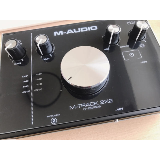 もんちゃん様 専用 M-AUDIO M-TRACK 2X2  楽器のDTM/DAW(オーディオインターフェイス)の商品写真