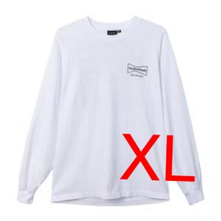 ジーディーシー(GDC)のWasted Youth White  Long Sleeve Tee XL(Tシャツ/カットソー(七分/長袖))