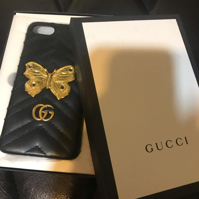 Gucci - 最終お値下げ( ˶ˆ꒳ˆ˵ )gucci  iPhoneケースの通販 by けろる's shop｜グッチならラクマ