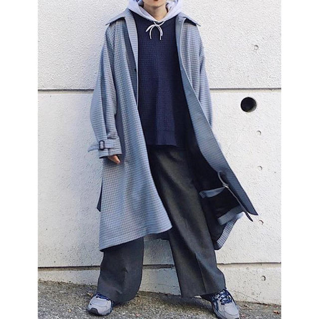neon sign 18AW ステンカラーコート