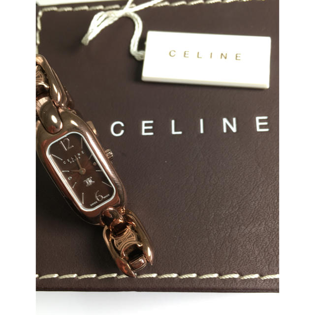 celine(セリーヌ)のCeline 腕時計 箱付き レディース ステンレススチール クォーツ レディースのファッション小物(腕時計)の商品写真