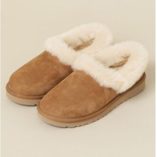 アグ(UGG)のUGGムートン ＵＳ６(スリッポン/モカシン)