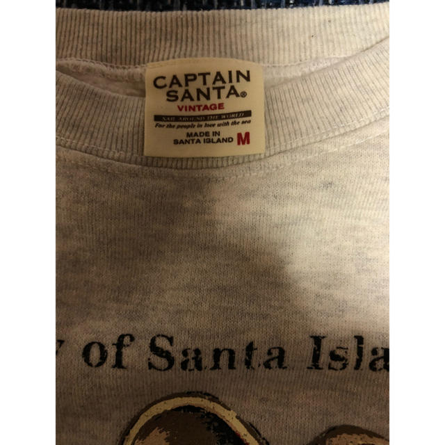 CAPTAIN SANTA(キャプテンサンタ)のキャプテンサンタ☆ビンテージ3回着用美品、送料無料 レディースのトップス(トレーナー/スウェット)の商品写真