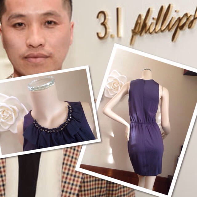 3.1 Phillip Lim(スリーワンフィリップリム)の新品✨キャメロンD.お揃いP.Lim👗 レディースのワンピース(ミニワンピース)の商品写真