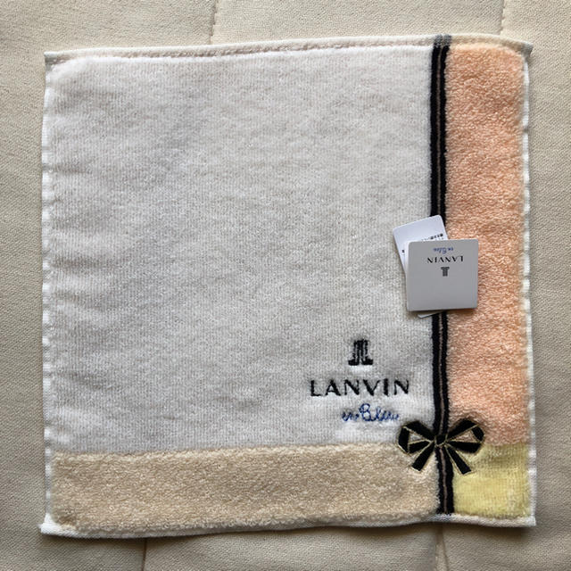 LANVIN en Bleu(ランバンオンブルー)の新品★ LANVIN en Bleu ミニタオル レディースのファッション小物(ハンカチ)の商品写真