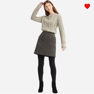 ユニクロ(UNIQLO)のユニクロ ウールブレンドミニスカート(ミニスカート)