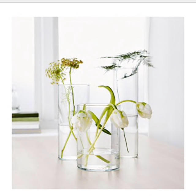 IKEA(イケア)のlily様専用 IKEAフラワーベース インテリア/住まい/日用品のインテリア小物(花瓶)の商品写真