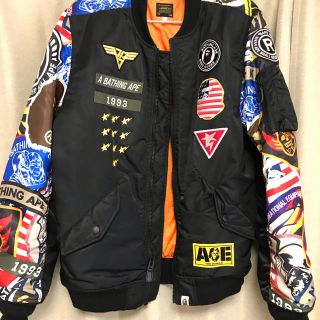 アベイシングエイプ(A BATHING APE)のAPE  M A 1ジャンパ(その他)