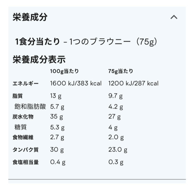 MYPROTEIN(マイプロテイン)のマイプロテイン  チョコレートブラウニー ホワイトチョコレート 4箱 チョコ4箱 食品/飲料/酒の健康食品(プロテイン)の商品写真