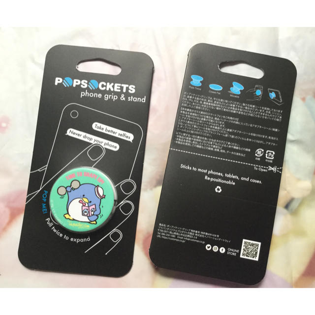 サンリオ(サンリオ)のタキシードサム  ポップソケッツ グリップスマホグッズ スマホ/家電/カメラのスマホアクセサリー(その他)の商品写真