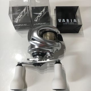 シマノ(SHIMANO)のdrt バリアル ハンドル ノブ  シマノ メタニウム mgl  左 セット(リール)