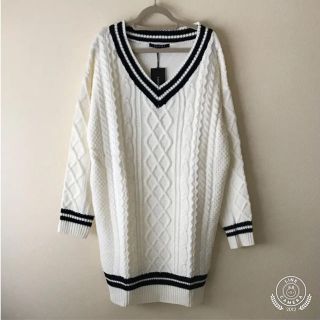 イング(INGNI)の新品 INGNI イング ケーブルニット チュニック M(ニット/セーター)