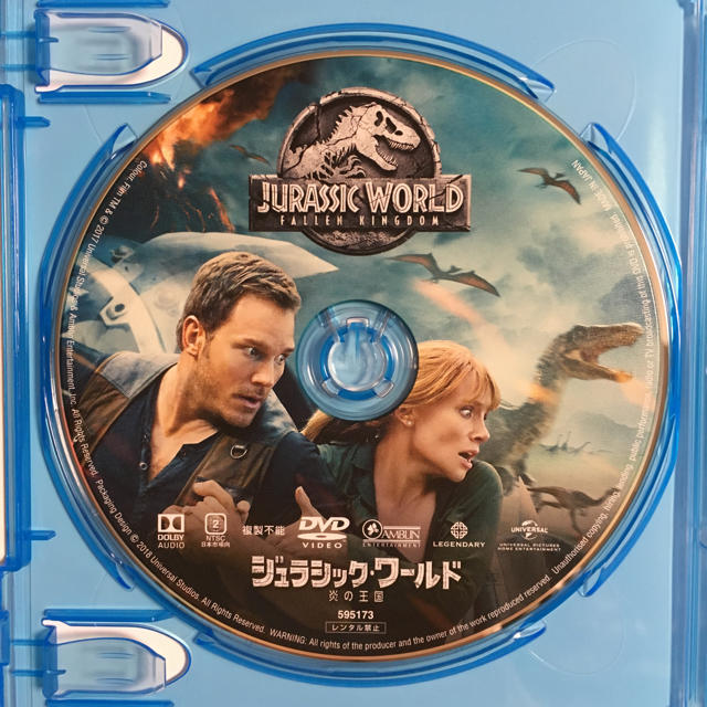 新品 ジュラシックワールド 炎の王国 DVD エンタメ/ホビーのDVD/ブルーレイ(外国映画)の商品写真