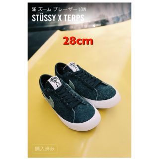 ステューシー(STUSSY)の28cm SB ズーム ブレーザー LOW STUSSY X TERPS(スニーカー)