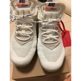 オフホワイト(OFF-WHITE)のTHE 10 : NIKE AIR VAPORMAX OFF-WHITE 28(スニーカー)