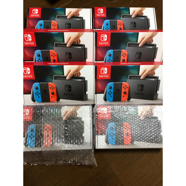 新品未使用 任天堂スイッチ ネオンカラー 10台エンタメ/ホビー