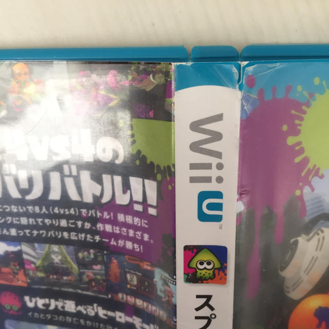 任天堂(ニンテンドウ)のWii U スプラトゥーン エンタメ/ホビーのゲームソフト/ゲーム機本体(家庭用ゲームソフト)の商品写真