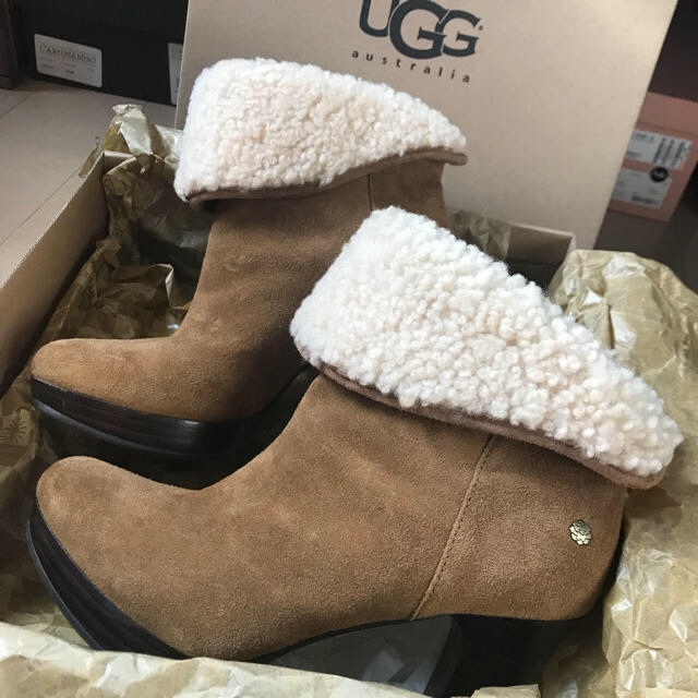 値下げ！！UGG ハイヒールショートブーツ☆