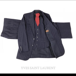 サンローラン(Saint Laurent)のYVES SAINT LAURENT イヴサンローラン  スーツ ネイビー (セットアップ)