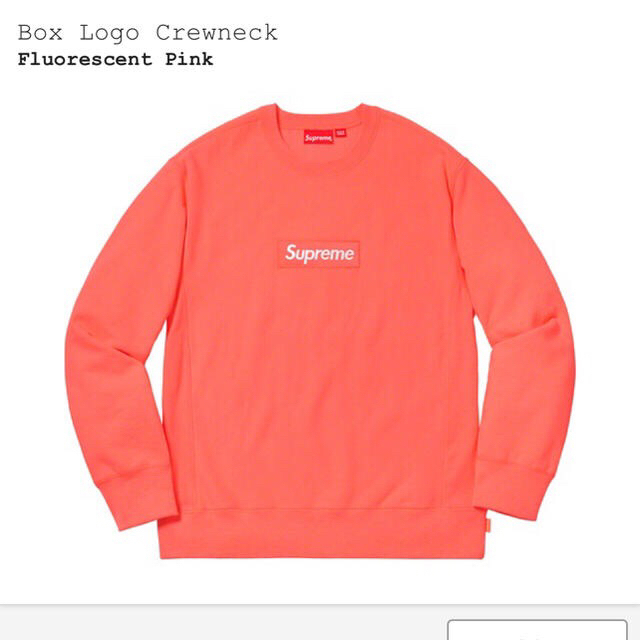 supreme 18FW box logo crewneck