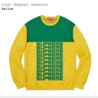 Supreme(ニット/セーター ・ イエロー/黄色系)のフリマ Supreme(ニット/セーター ・ イエロー/黄色系)のフリマ