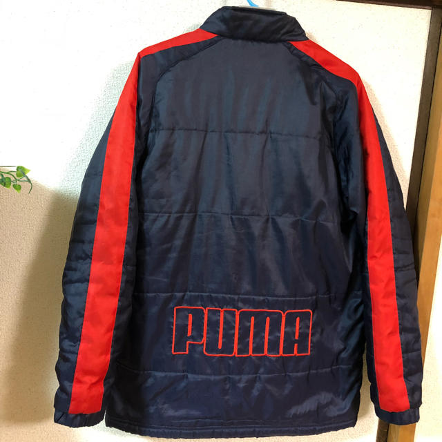 PUMA(プーマ)のプーマダウンジャケット160ブルゾン キッズ/ベビー/マタニティのキッズ服男の子用(90cm~)(ジャケット/上着)の商品写真