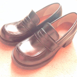 used 厚底ローファー (ローファー/革靴)